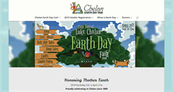 Desktop Screenshot of chelanearthdayfair.org